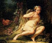 Jean-Baptiste marie pierre The Temptation of Eve France oil painting artist
